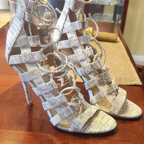Gladiator style heels from Just Fab - Picture 1 of 3